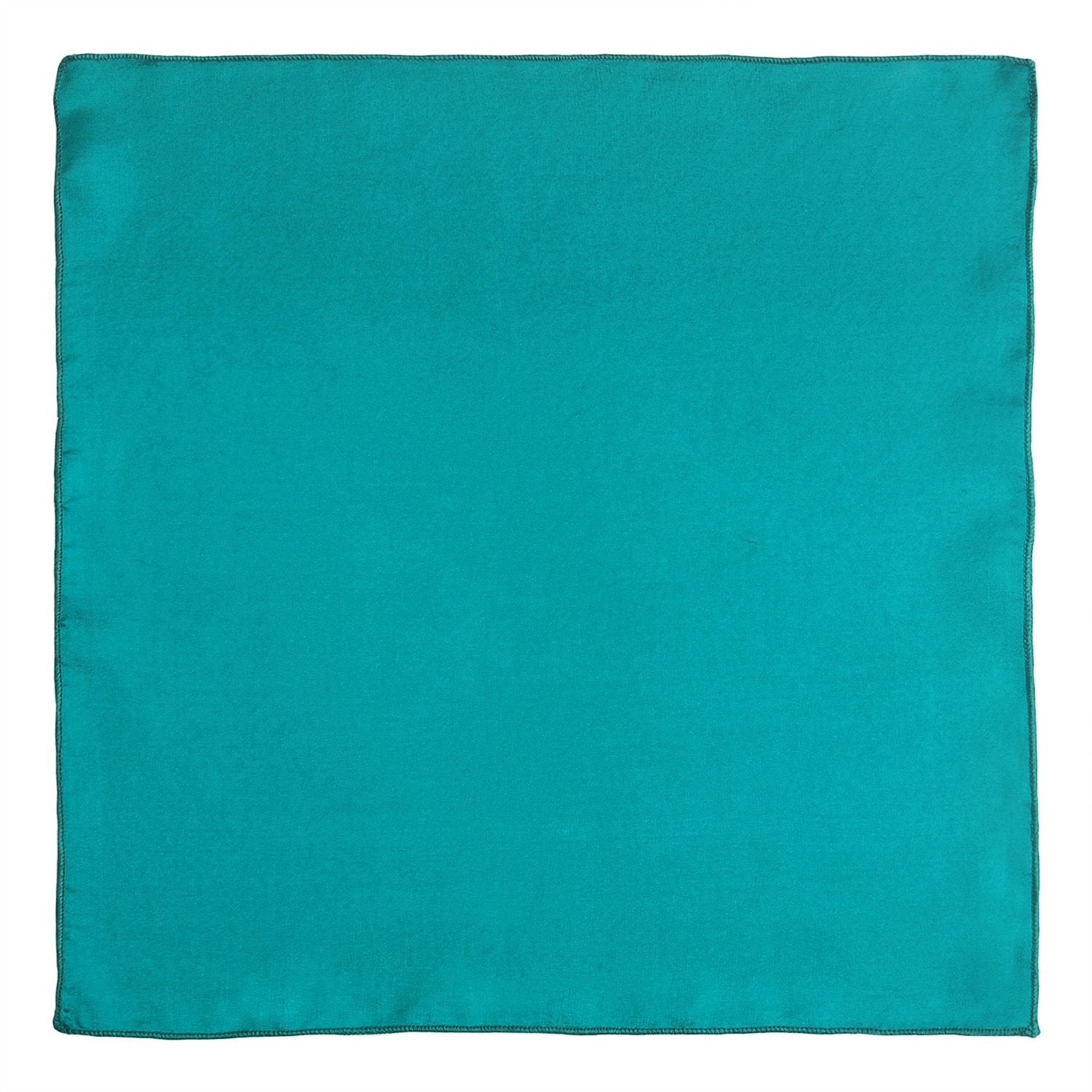 Chokore Enamel Blue Pure Silk Pocket Square, from the Solids Line