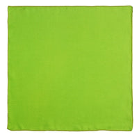 Chokore Chokore Bright Green Pure Silk Pocket Square, from the Solids Line