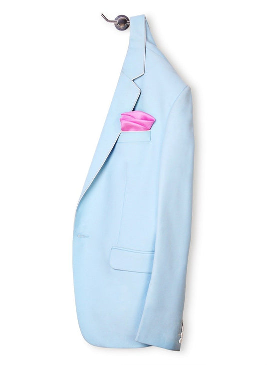 Chokore Pink Silk Pocket square for Men