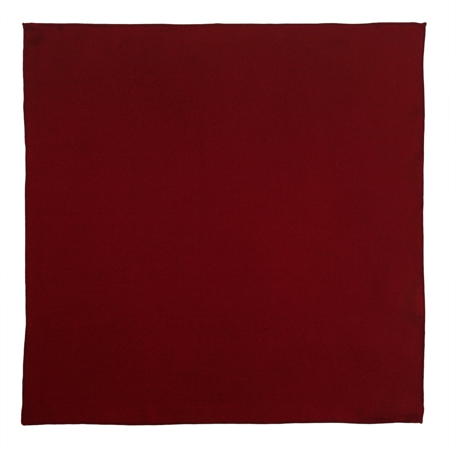 Chokore Burgundy / Maroon Colour Pure Silk Pocket Square, from the Solids Line