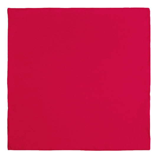 Chokore Teaberry Pure Silk Pocket Square, from the Solids Line