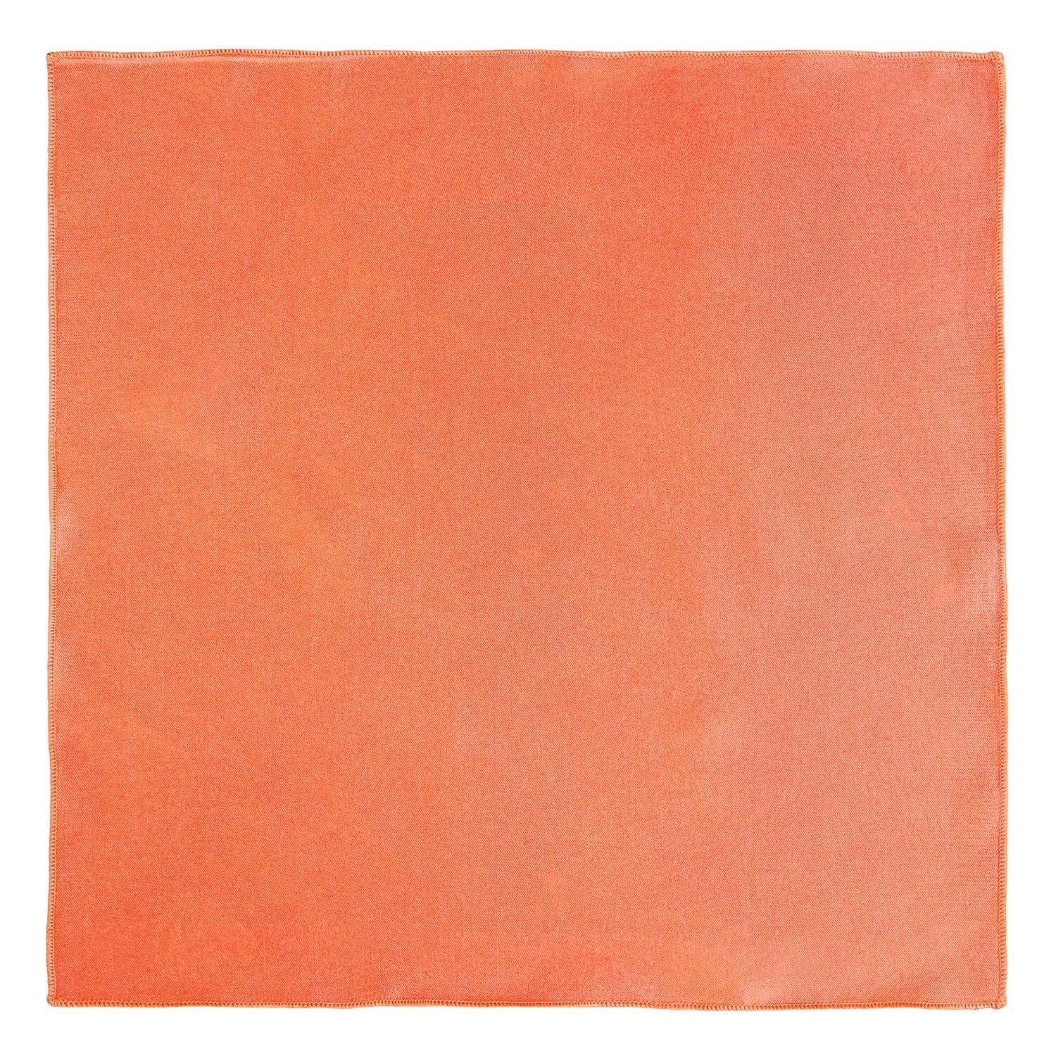 Chokore Apricot Colour Pure Silk Pocket Square, from the Solids Line