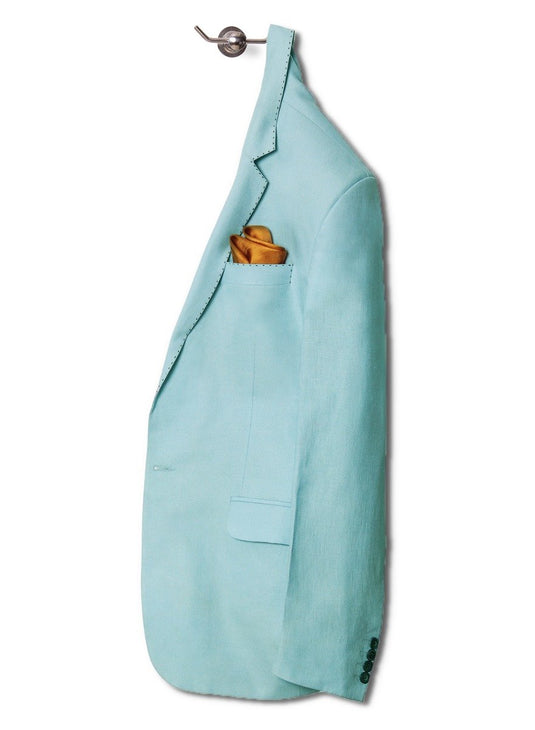 Chokore Caramel Colour Pure Silk Pocket Square, from the Solids Line