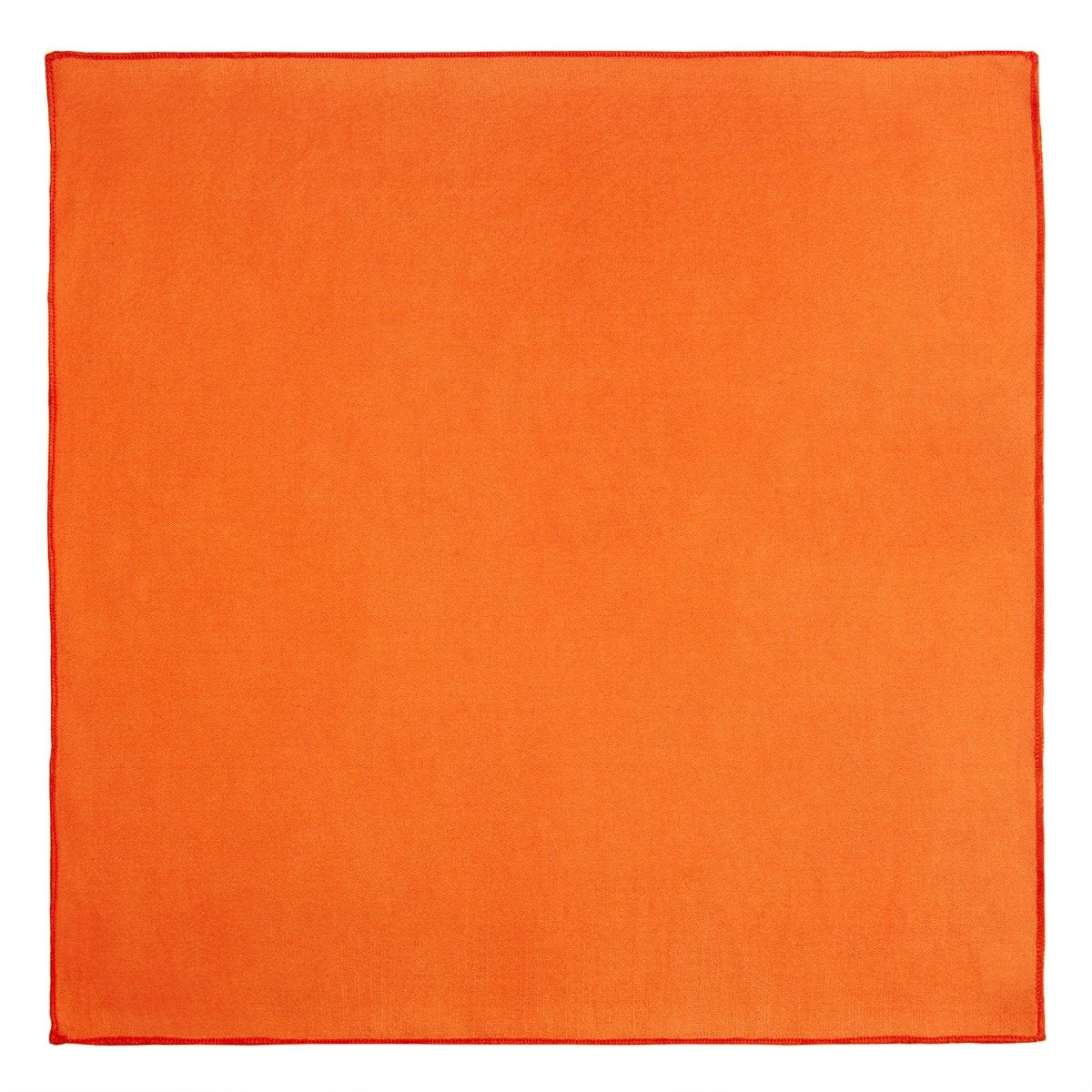 Chokore Flame Colour Pure Silk Pocket Square, from the Solids Line