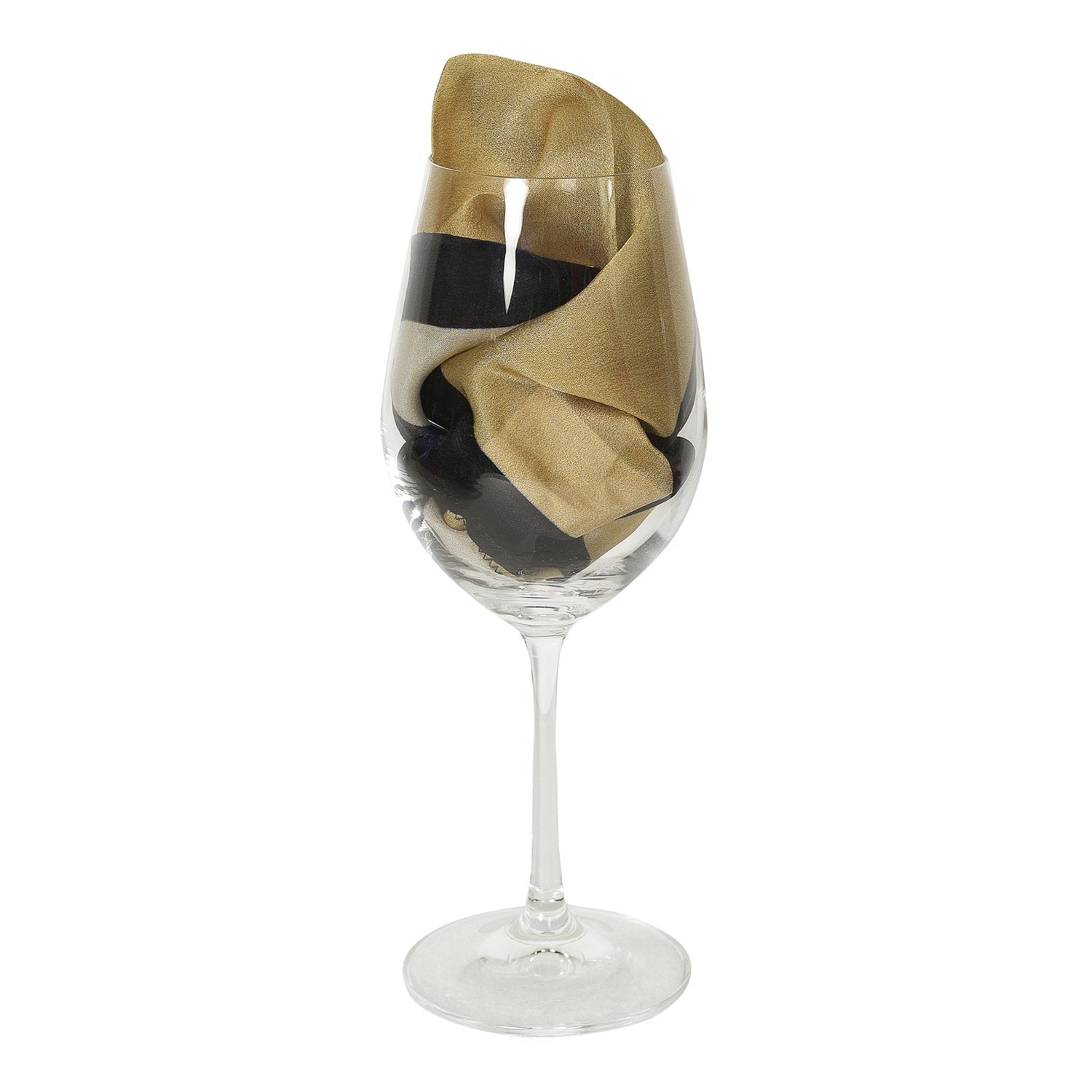 Chokore 2-in-1 Beige & Black Silk Pocket Square from the Solids Line