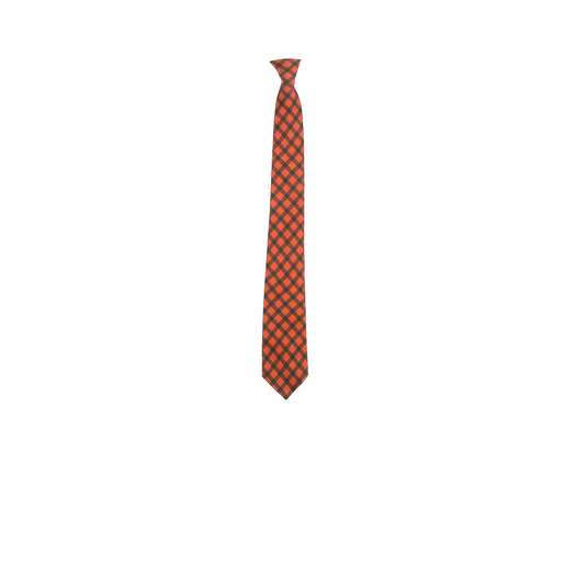 Chokore Red & Black Tartan Checks Necktie - Plaids Collection