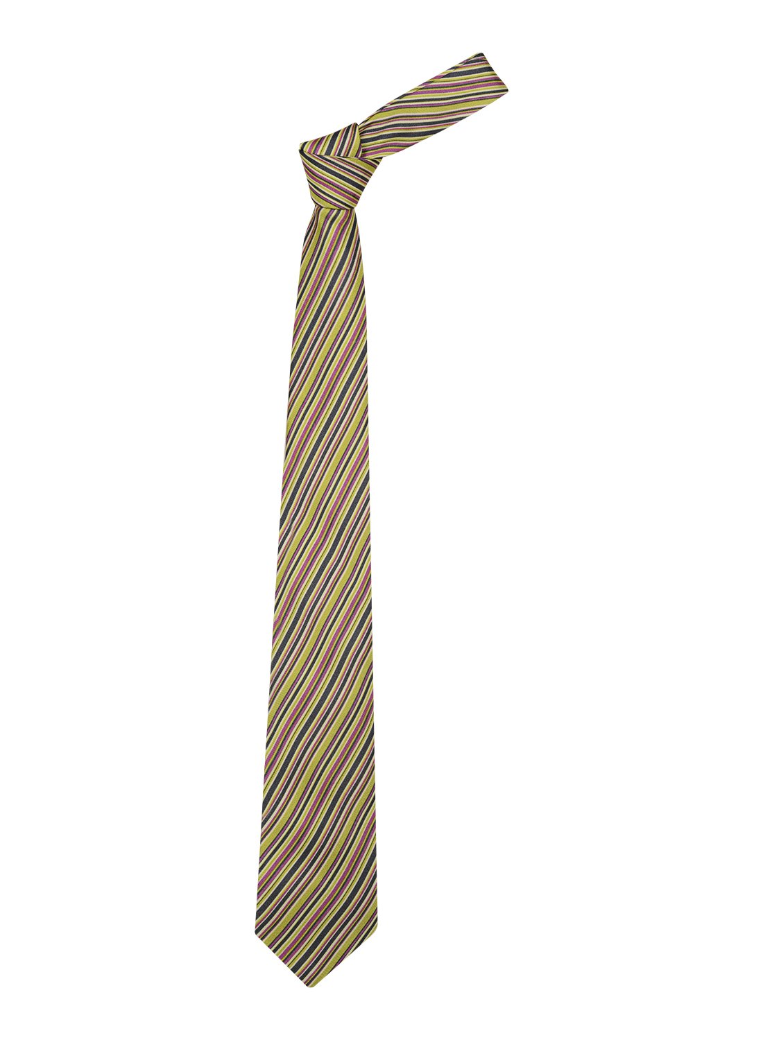 Chokore Multi-color Silk Tie - Plaids line-ss