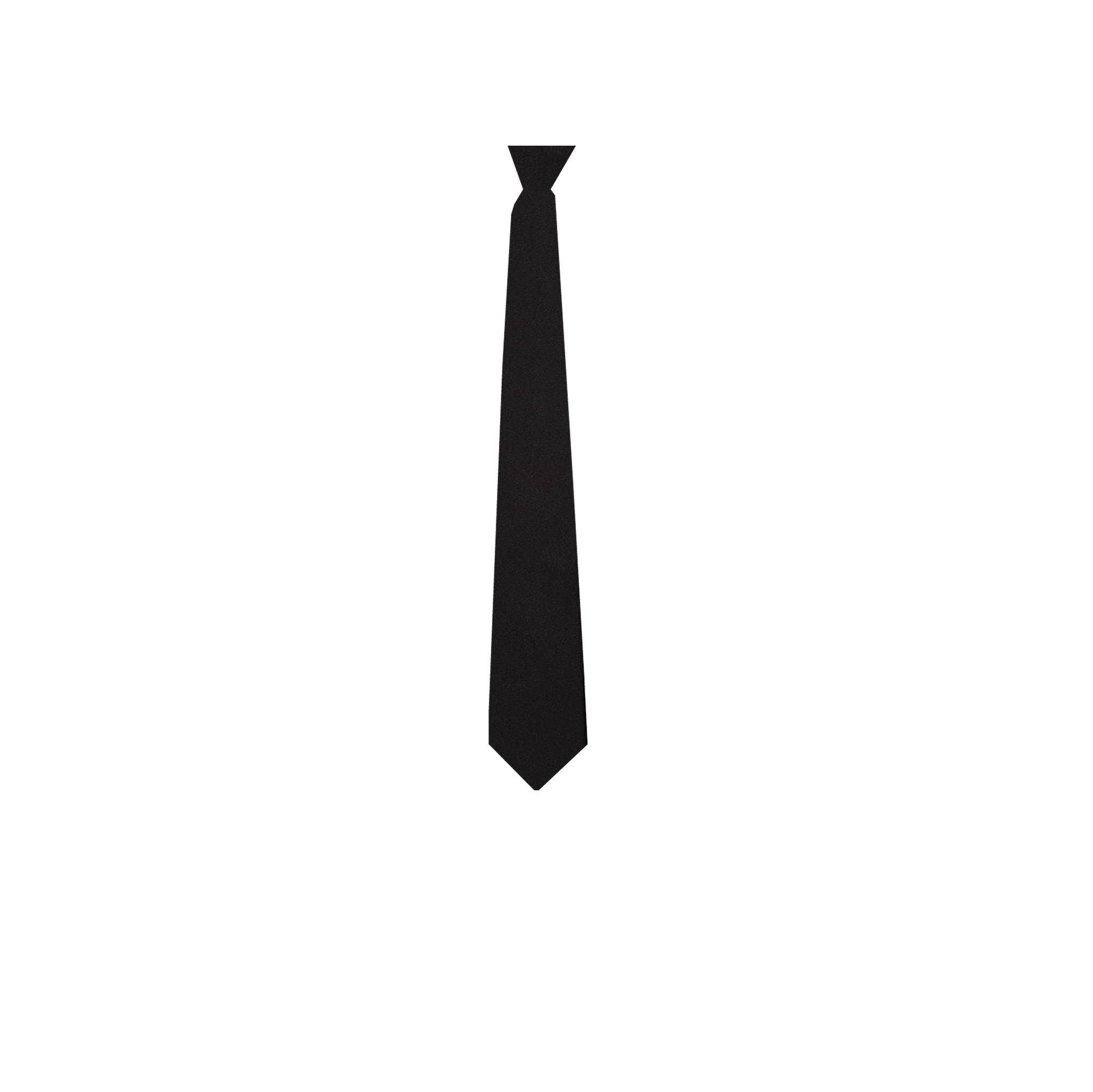 Chokore Black Color Silk Tie for Men