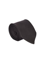 Chokore Black color silk tie for men 
