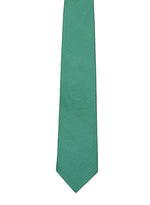 Chokore Dark Sea Green Color Silk Tie for Men 
