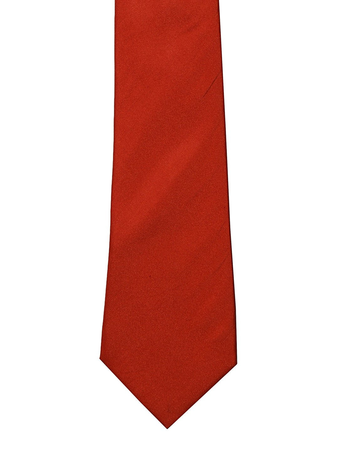 Chokore Red Color Silk Tie for men