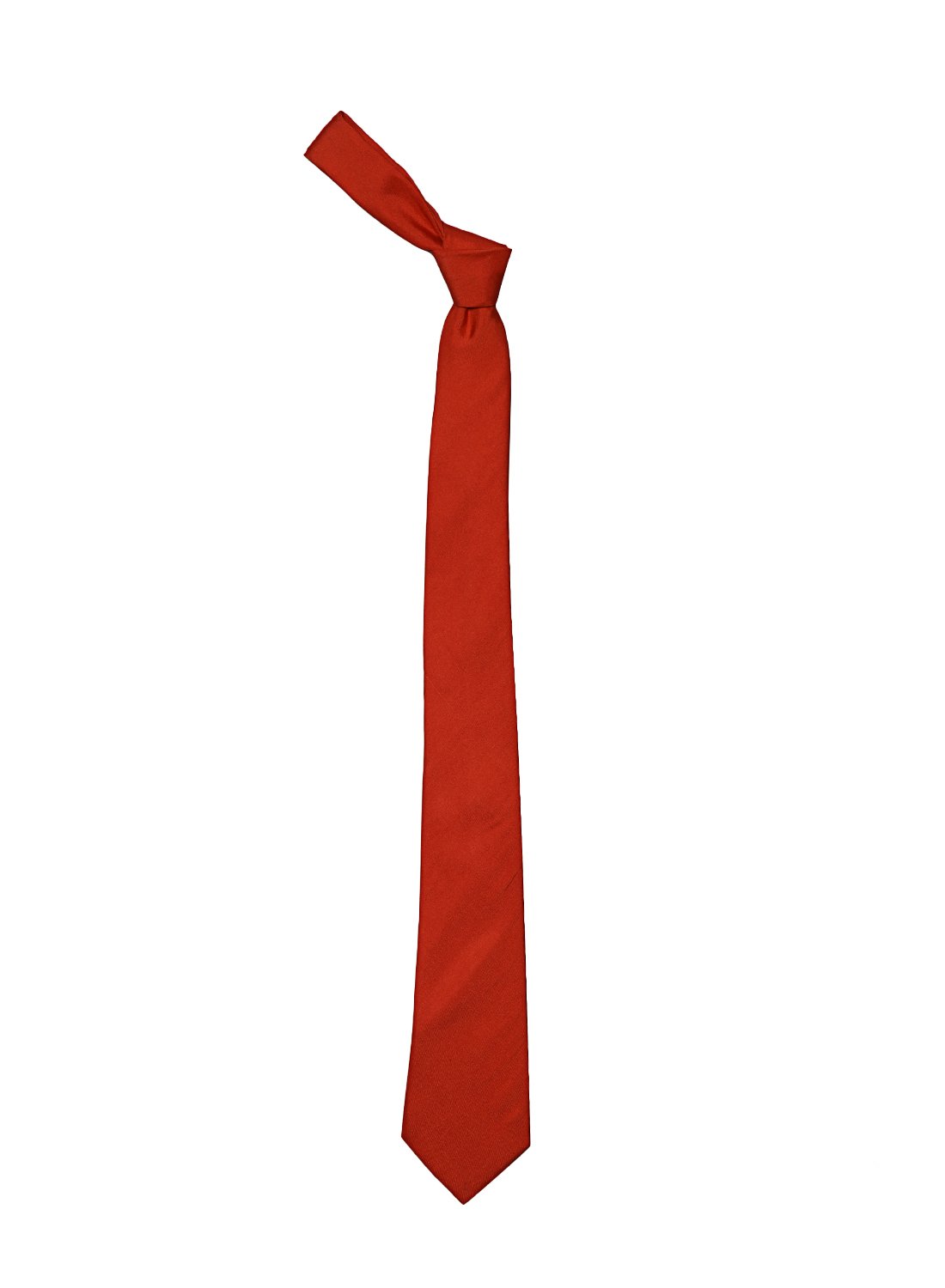 Red Color Silk Tie for men