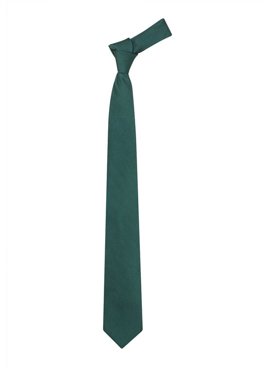 Chokore Deep Sea Green Silk Necktie - Solids Collection