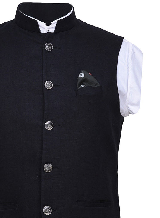 Chokore Grey Canine Silk Pocket Square from the Wildlife range