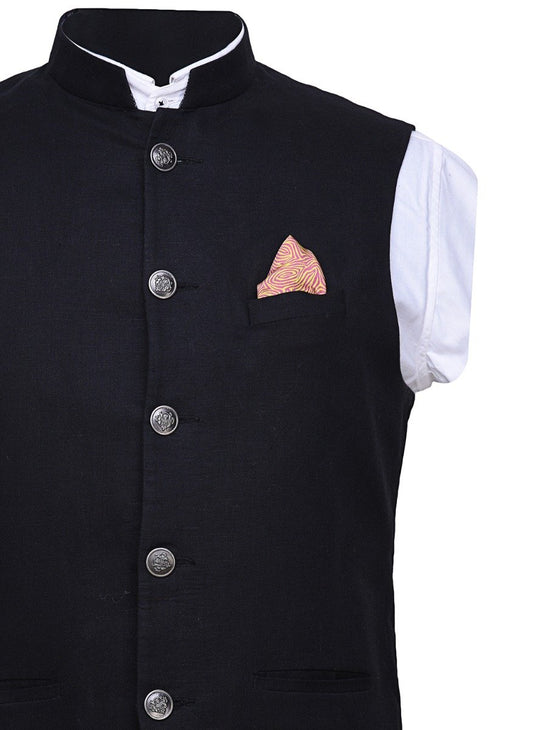 Chokore Green & Purple Zebra Silk Pocket Square from the Wildlife range